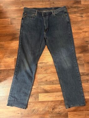 Levi's Men's Dark Blue Straight Jeans